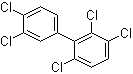 结构式 CAS# 38380-03-9, 2,3,3',4',6-五氯-1,1'-联苯
