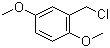 2,5-Dimethoxybenzyl chloride molecular structure (CAS 3840-27-5)