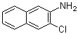 structure of CAS# 38410-42-3, 3-Chloro-2-naphthylamine