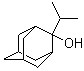 2-异丙基-2-金刚烷醇分子结构 (CAS 38432-77-8)