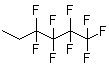 1H,1H,1H,2H,2H-Nonafluorohexane molecular structure (CAS 38436-17-8)