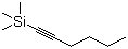 1-Trimethylsilyl-1-hexyne molecular structure (CAS 3844-94-8)