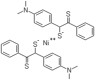Bis(4-dimethylaminodithiobenzil)nickel molecular structure (CAS 38465-55-3)