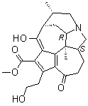 Daphnicyclidine H molecular structure (CAS 385384-29-2)