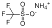 Ammonium trifluoromethanesulfonate molecular structure (CAS 38542-94-8)