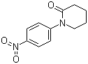结构式 CAS# 38560-30-4, 1-(4-硝基苯基)-2-哌啶酮
