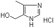 结构式 CAS# 38585-62-5, 4-甲基-5-羟甲基咪唑盐酸盐