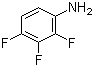 structure of CAS# 3862-73-5, 2,3,4-Trifluoroaniline;2,3,4-Trifluorobenzenamine