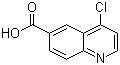4-Chloroquinoline-6-carboxylic acid molecular structure (CAS 386207-77-8)