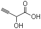 2-Hydroxy-3-butynoic acid molecular structure (CAS 38628-65-8)