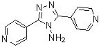 4-Amino-3,5-bis(4-pyridyl)-1,2,4-triazole molecular structure (CAS 38634-05-8)
