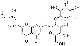 Neodiosmin molecular structure (CAS 38665-01-9)