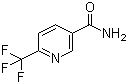结构式 CAS# 386715-35-1, 6-(三氟甲基)烟酰胺