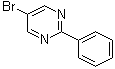 5-Bromo-2-phenylpyrimidine molecular structure (CAS 38696-20-7)