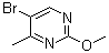 5-Bromo-2-methoxy-4-methylpyrimidine molecular structure (CAS 38696-23-0)