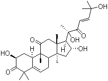 结构式 CAS# 3877-86-9, 葫芦素 D