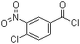 structure of CAS# 38818-50-7, 4-Chloro-3-nitrobenzoyl chloride