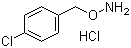 结构式 CAS# 38936-60-6, O-(4-氯苄基)羟胺盐酸盐