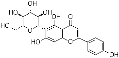 结构式 CAS# 38953-85-4, 异牡荆黄素
