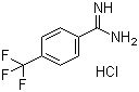 4-(Trifluoromethyl)benzamidine hydrochloride molecular structure (CAS 38980-96-0)