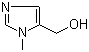 structure of CAS# 38993-84-9, (1-Methyl-1H-imidazol-5-yl)methanol;5-Hydroxymethyl-1-methyl-1H-imidazole