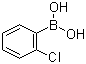 structure of CAS# 3900-89-8, 2-Chlorophenylboronic acid