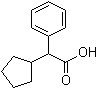 alpha-Phenylcyclopentaneacetic acid molecular structure (CAS 3900-93-4)