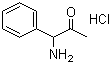 structure of CAS# 3904-16-3, 1-Amino-1-phenylacetone hydrochloride
