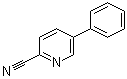 结构式 CAS# 39065-45-7, 5-苯基-2-吡啶甲腈