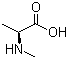 结构式 CAS# 3913-67-5, N-甲基-L-丙氨酸