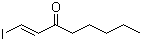 (E)-1-Iodo-1-octen-3-one molecular structure (CAS 39178-64-8)