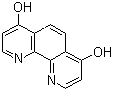 结构式 CAS# 3922-40-5, 4,7-二羟基-1,10-菲罗啉