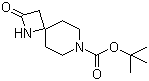 2-Oxo-1,7-diazaspiro[3.5]nonane-7-carboxylic acid tert-butyl ester molecular structure (CAS 392331-78-1)