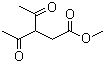 结构式 CAS# 39265-95-7, 3,3-二乙酰基丙酸甲酯