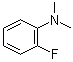 structure of CAS# 393-56-6, 2-Fluoro-N,N-dimethylaniline