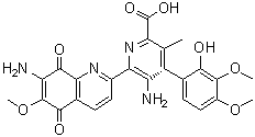 Bruneomycin molecular structure (CAS 3930-19-6)