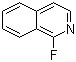 1-氟异喹啉分子结构 (CAS 394-65-0)