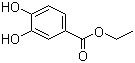 3,4-二羟基苯甲酸乙酯分子结构 (CAS 3943-89-3)