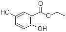 Ethyl 2,5-dihydroxybenzoate molecular structure (CAS 3943-91-7)