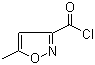 5-Methylisoxazole-3-carbonyl chloride molecular structure (CAS 39499-34-8)