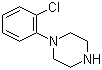 1-(2-氯苯基)哌嗪分子结构 (CAS 39512-50-0)