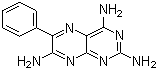 structure of CAS# 396-01-0, Triamterene;2,4,7-Triamino-6-phenylpteridine; 6-Phenyl-2,4,7-pteridinetriamine