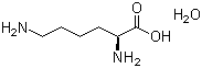 structure of CAS# 39665-12-8, L(+)-Lysine monohydrate;L(+)-2,6-Diaminocaproic acid; L(+)-2,6-Diaminohexanoic acid; L(+)-Lys