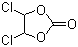 4,5-二氯-1,3-二氧五环-2-酮分子结构 (CAS 3967-55-3)