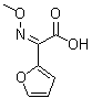 (Z)-2-(2-Furyl)-2-methoxyiminoacetic acid molecular structure (CAS 39684-61-2)