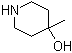 structure of CAS# 3970-68-1, 4-Methyl-4-piperidinol;4-Hydroxy-4-methylpiperidine; 4-Methyl-4-hydroxypiperidine