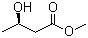 (R)-3-羟基丁酸甲酯分子结构 (CAS 3976-69-0)