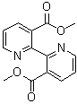 2,2'-联吡啶-3,3'-二羧酸二甲酯分子结构 (CAS 39775-31-0)