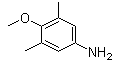 3,5-二甲基-4-甲氧基苯胺分子结构 (CAS 39785-37-0)