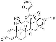 Fluticasone Furoate EP Impurity E molecular structure (CAS 398454-97-2)